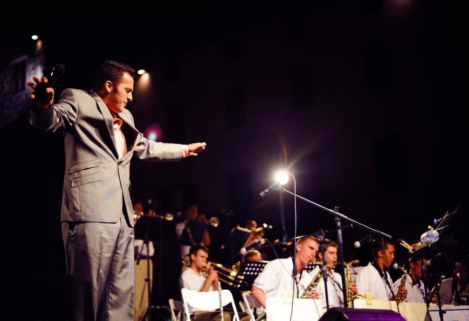Danny Quintero on stage